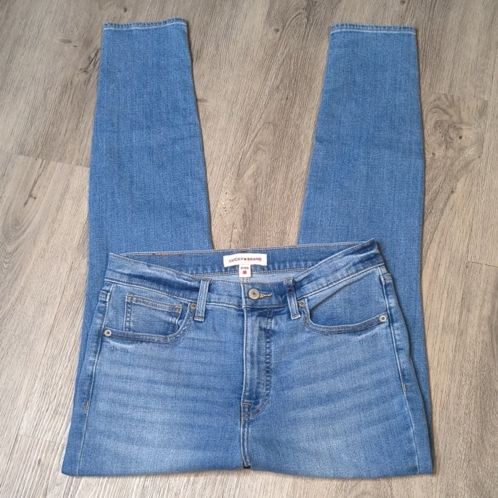 sac953🍀Bridgette High Rise Skinny Lucky Jeans w/29" Inseam